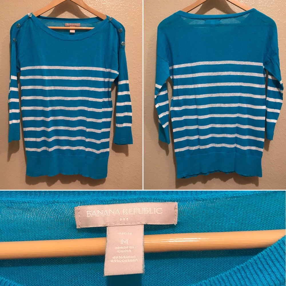 Striped top by Banana Republic